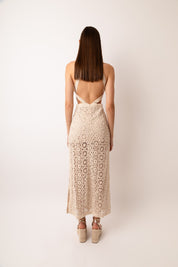 Crochet Halter Dress