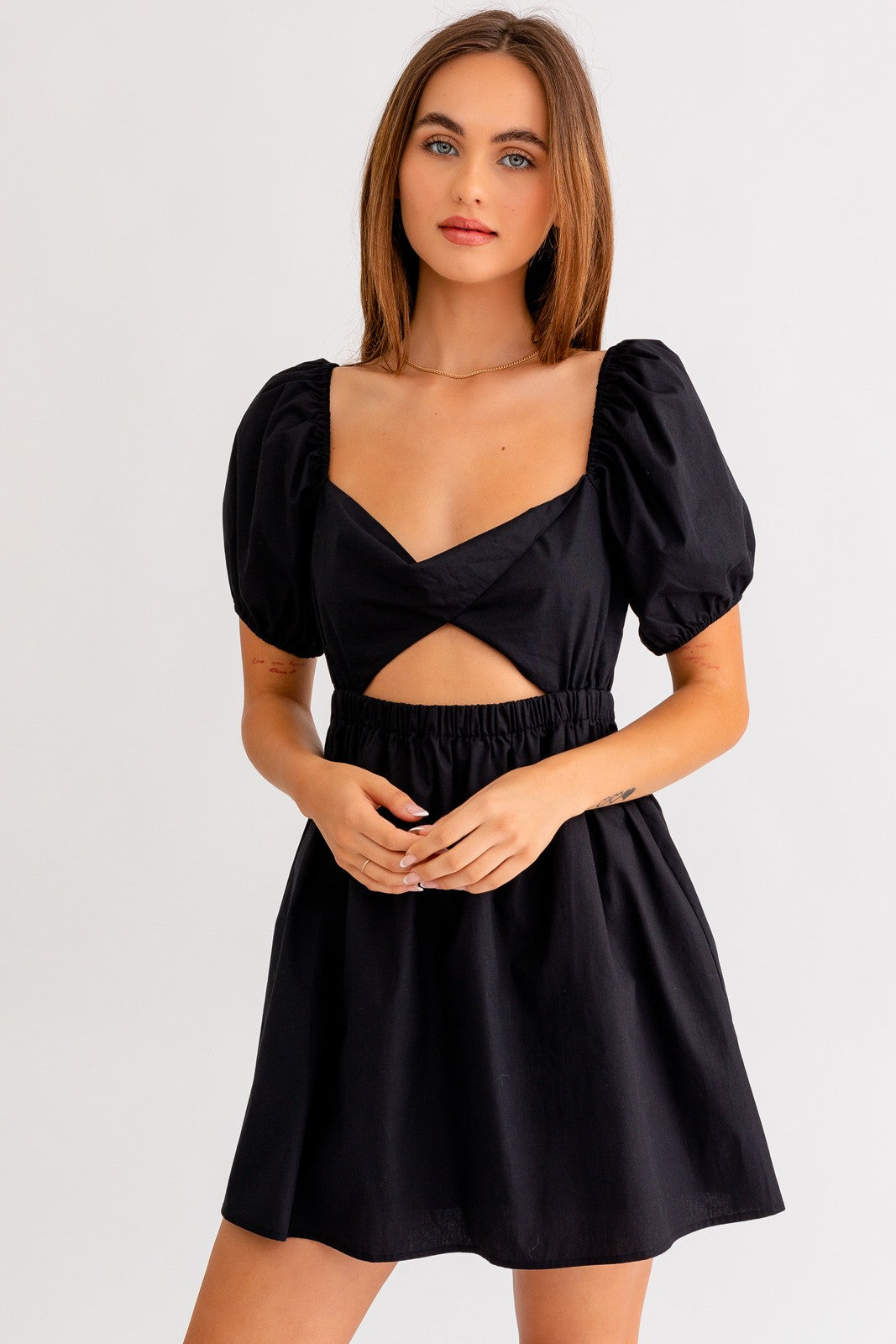 Black Twisted Dress