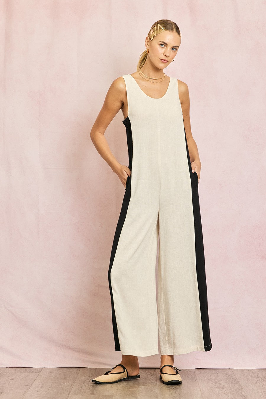 Black Band Jumpsuit