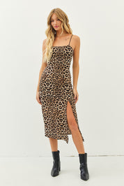 Stretchy Leopard Dress