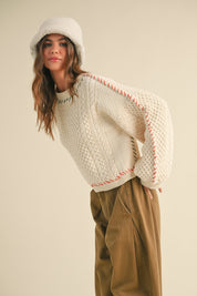 Cable Sweater