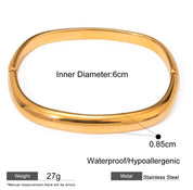 Gold Bangle