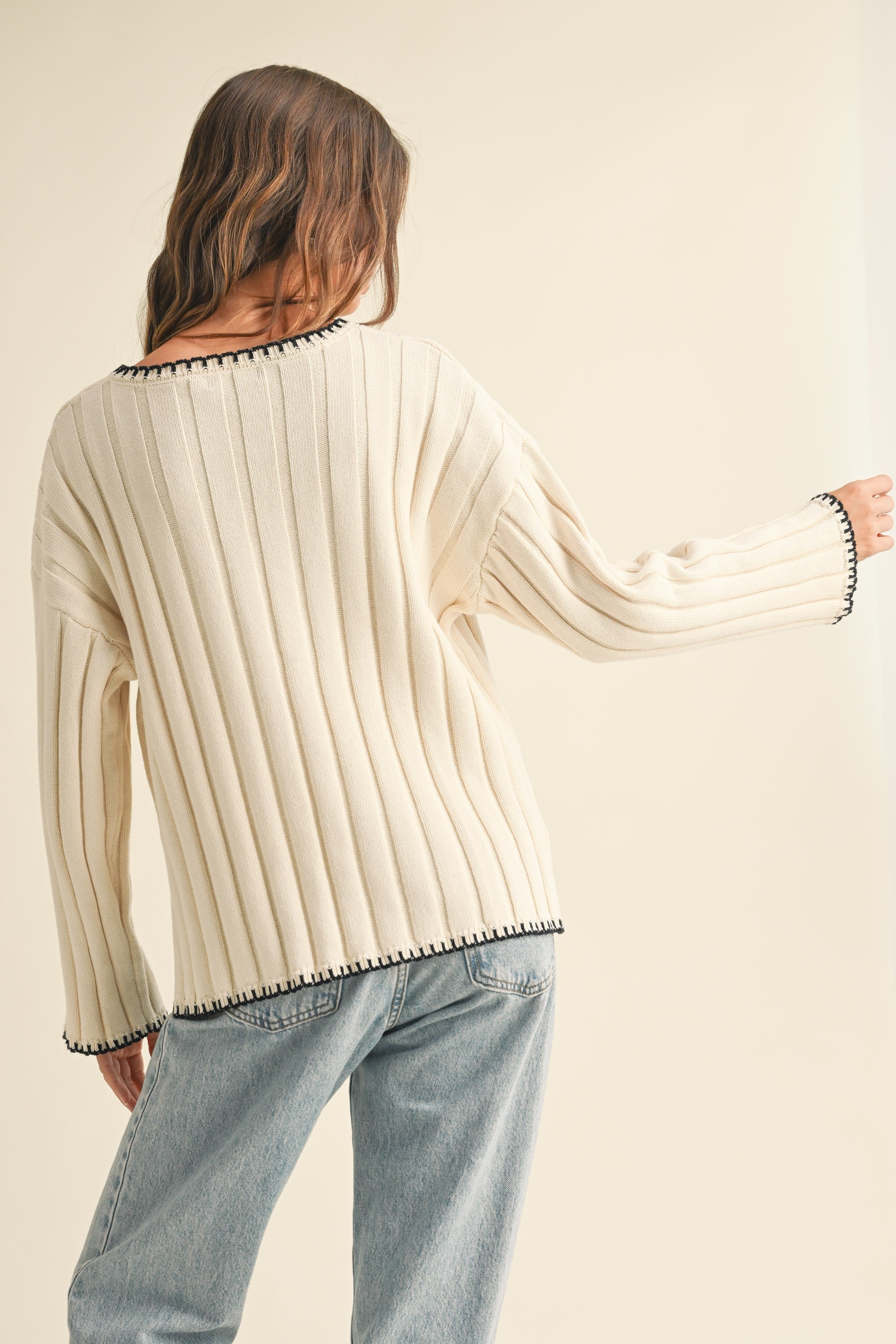 Stitching Sweater