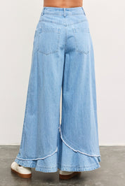 Flare Hem Jeans