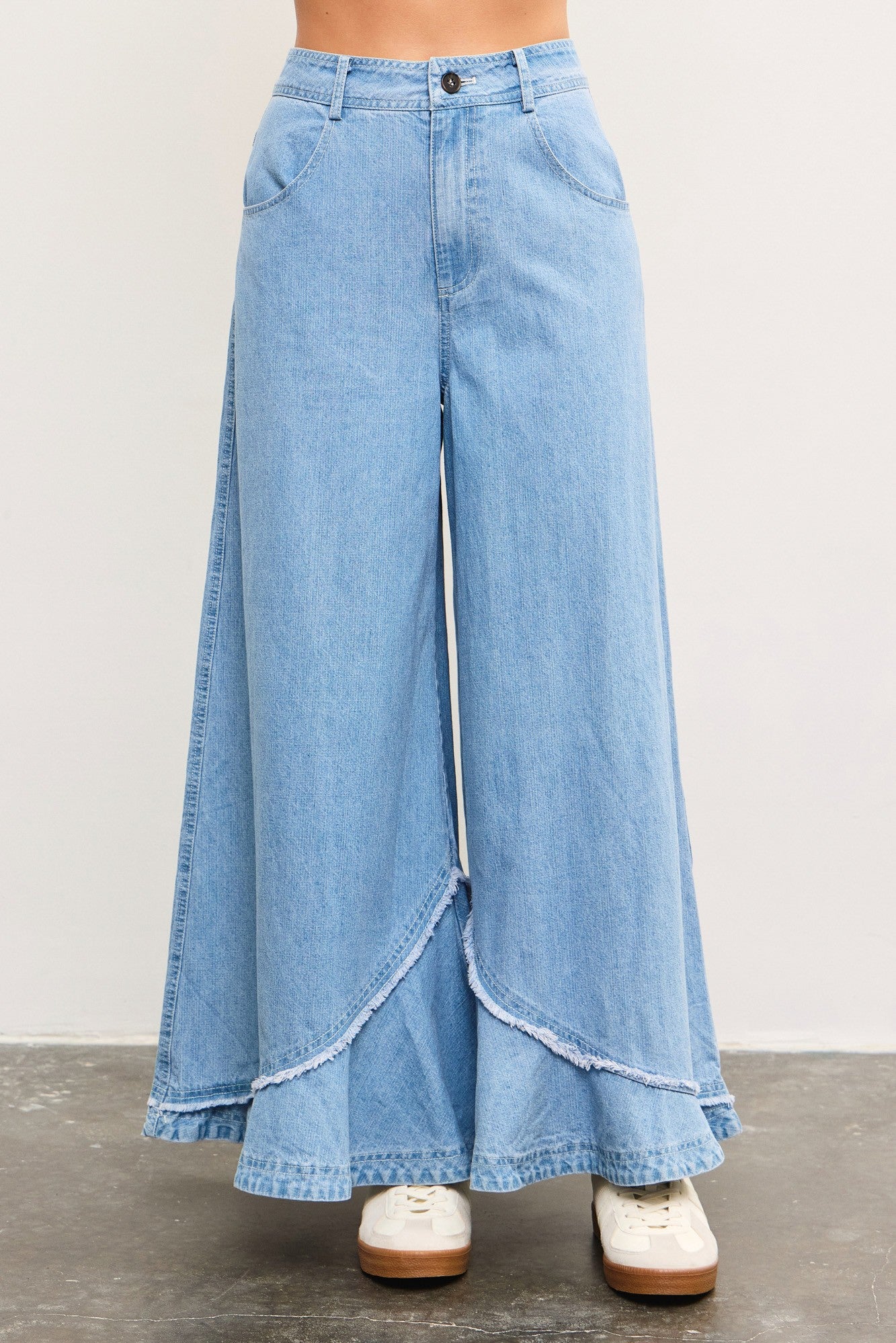 Flare Hem Jeans