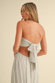 Striped Maxi