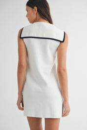 White Sailor Dress