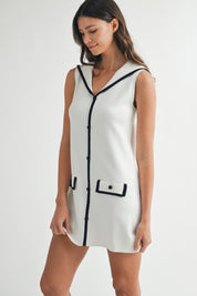 White Sailor Dress