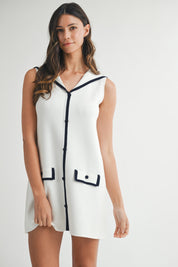 White Sailor Dress