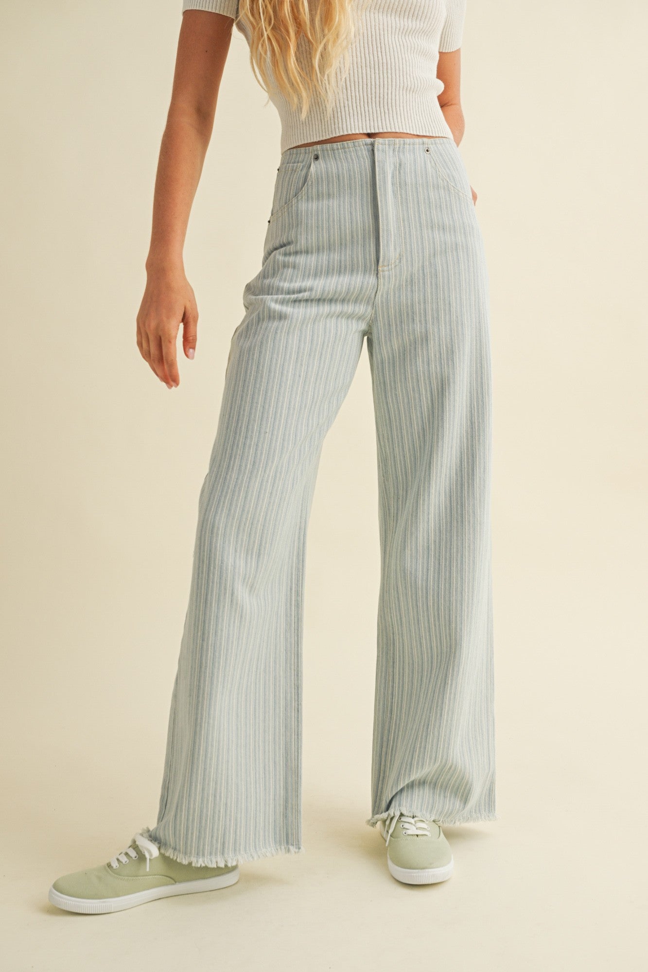Striped Denim