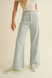 Striped Denim