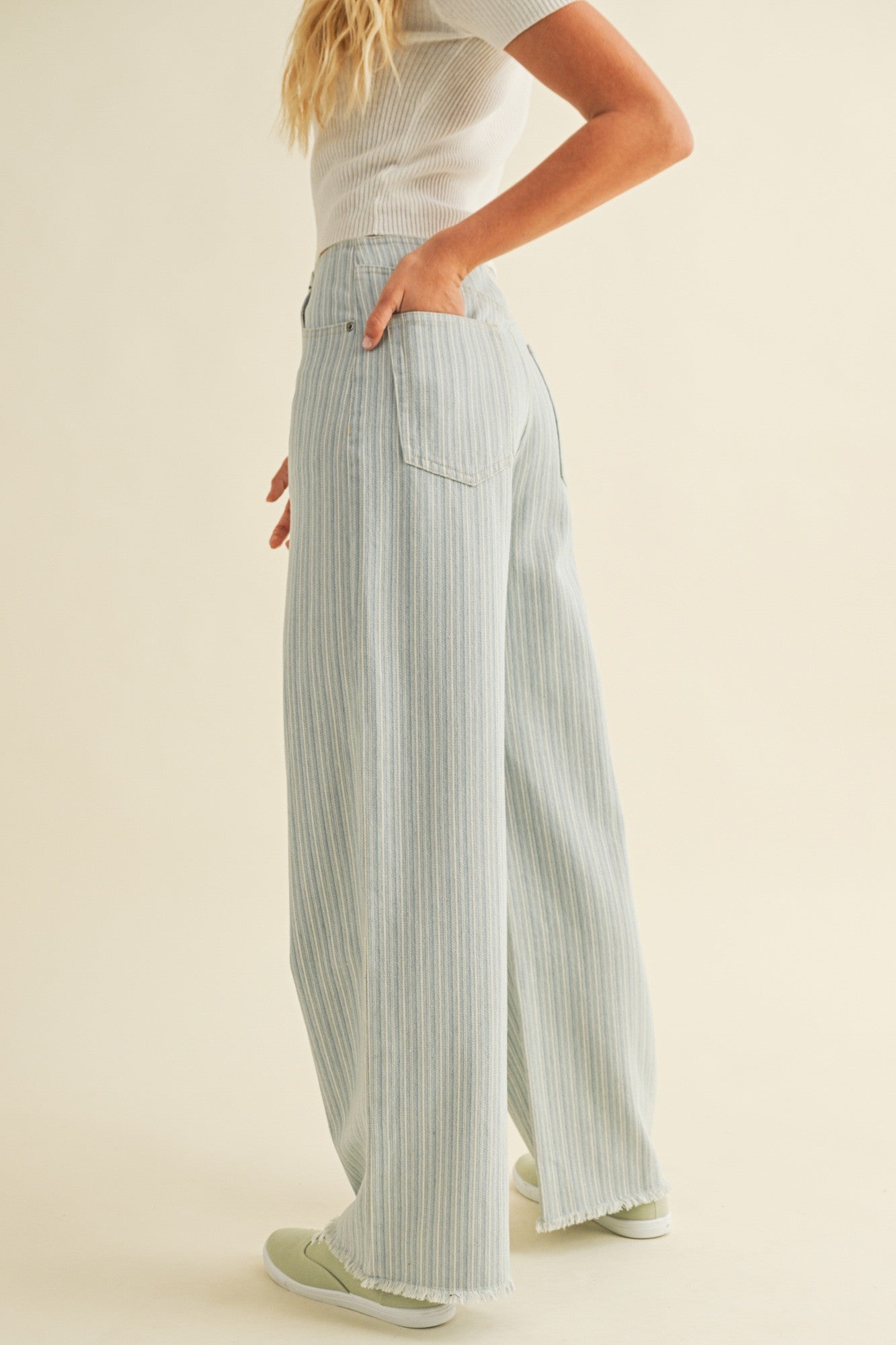 Striped Denim