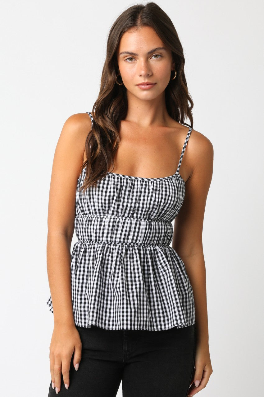 Plaid Top