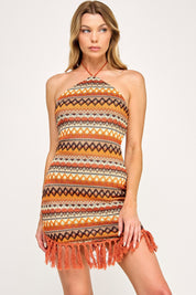 Tribal Fringe Dress