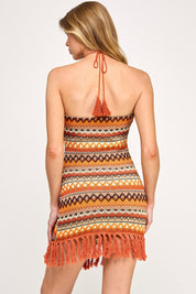 Tribal Fringe Dress