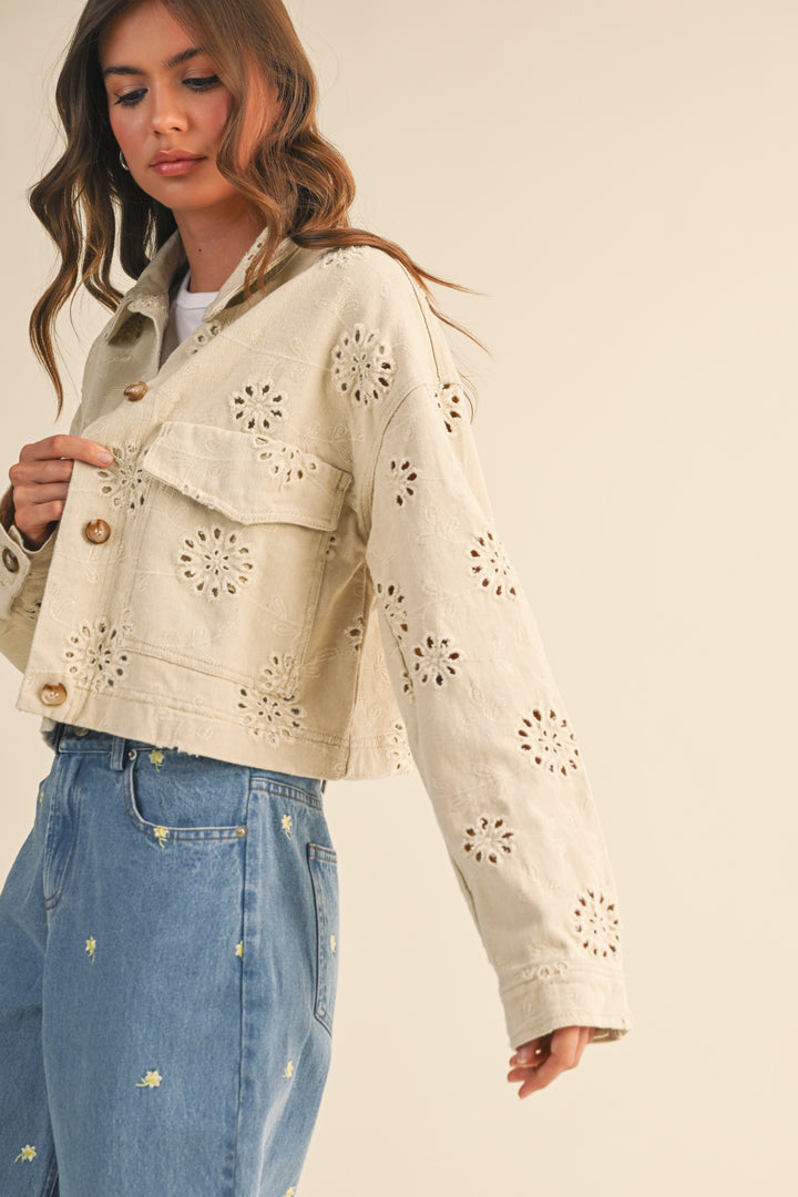 Eyelet Jacket