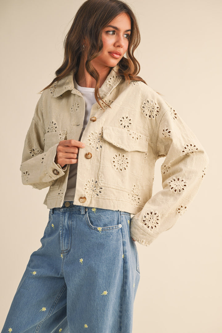 Eyelet Jacket