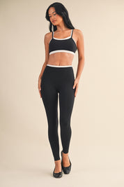 Black Contrast Sportsbra