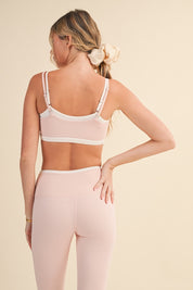 Pink Contrast Sportsbra