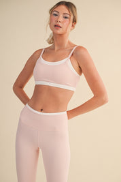 Pink Contrast Sportsbra