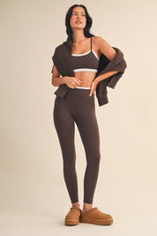 Chocolate Contrast Sportsbra