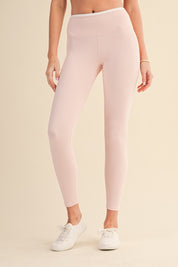Pink Contrast Legging