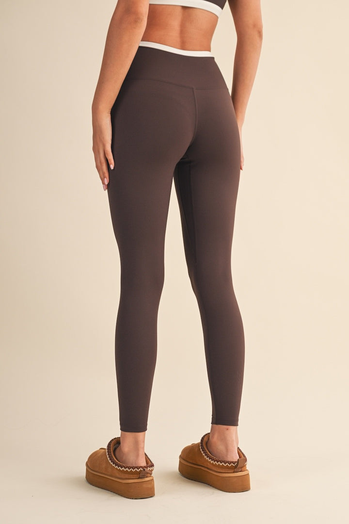 Chocolate Contrast Legging