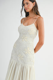 Floral Applique Dress