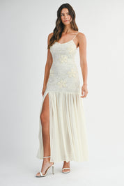 Floral Applique Dress