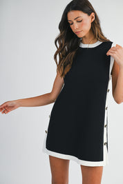 Straight Mini Dress