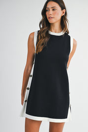 Straight Mini Dress