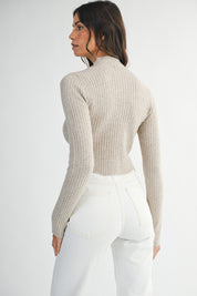 Mock Neck Top