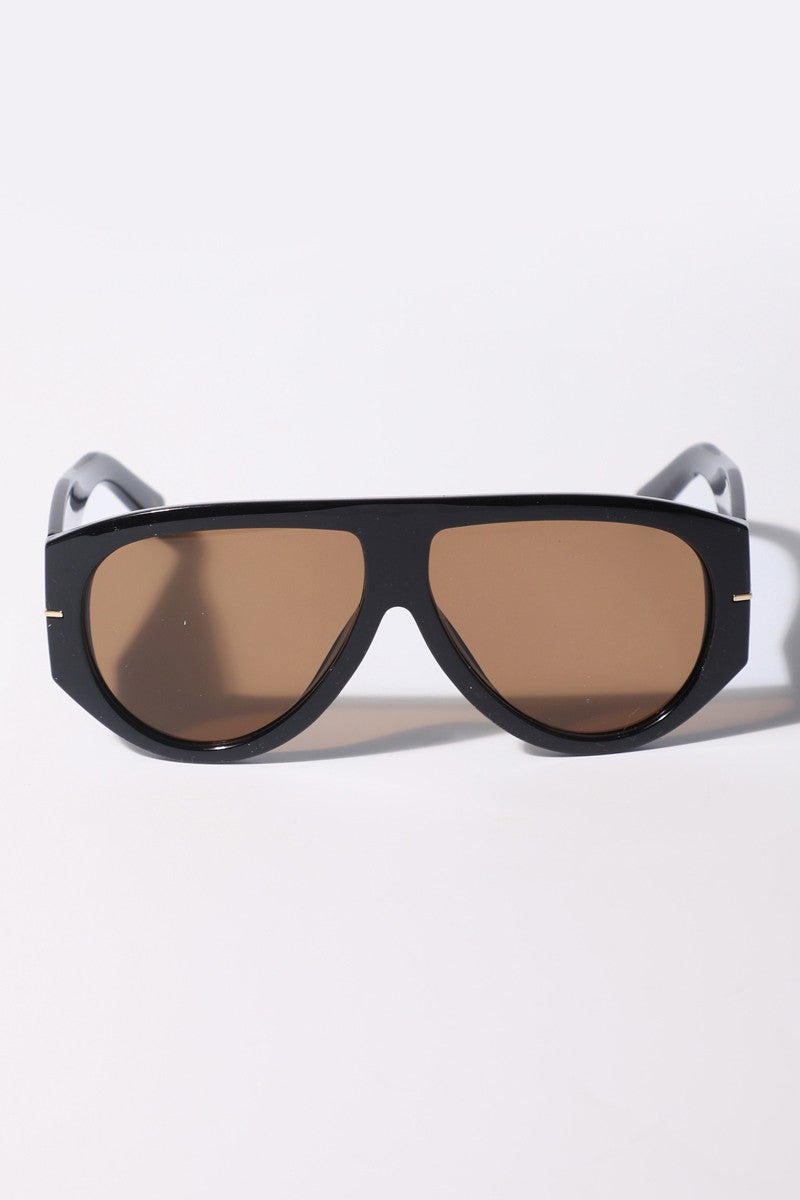 Tinted Aviator Sunglasses