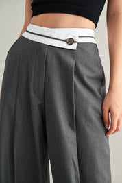 Charcoal Band Pants
