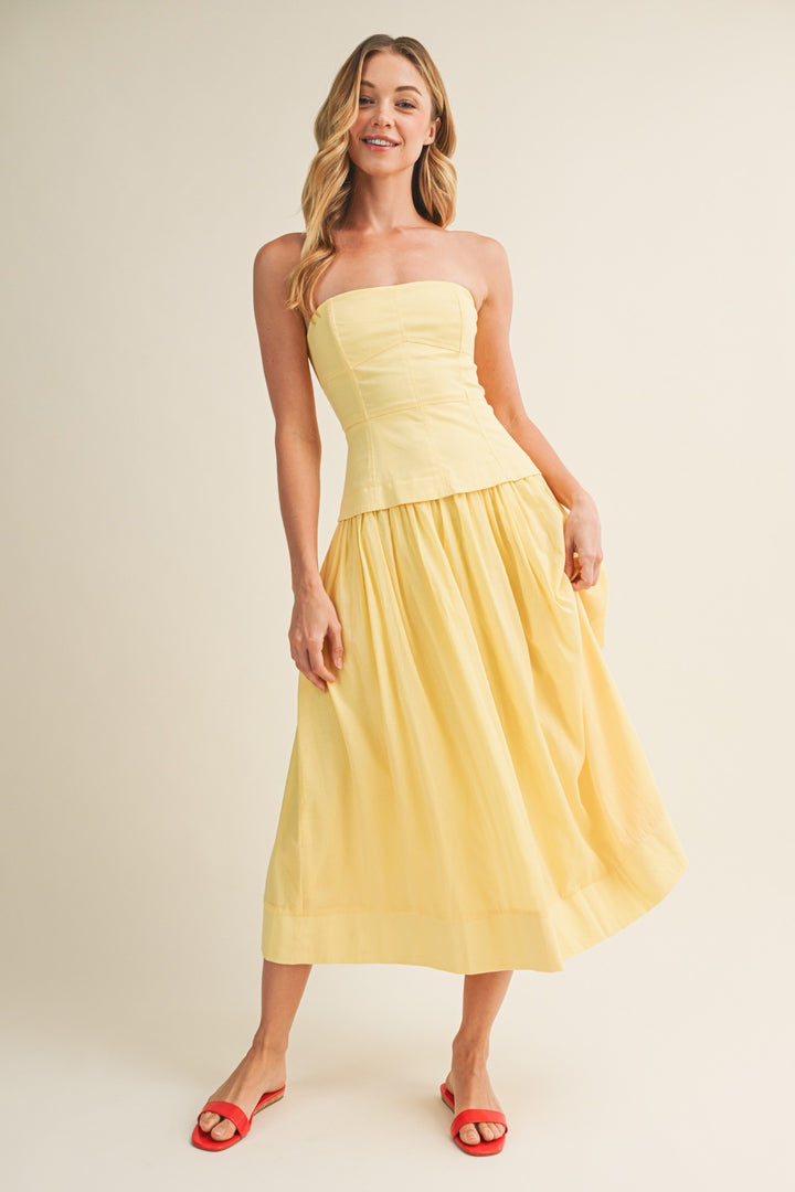 Canary Strapless Dress