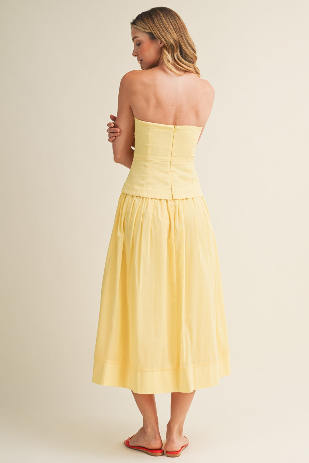 Canary Strapless Dress