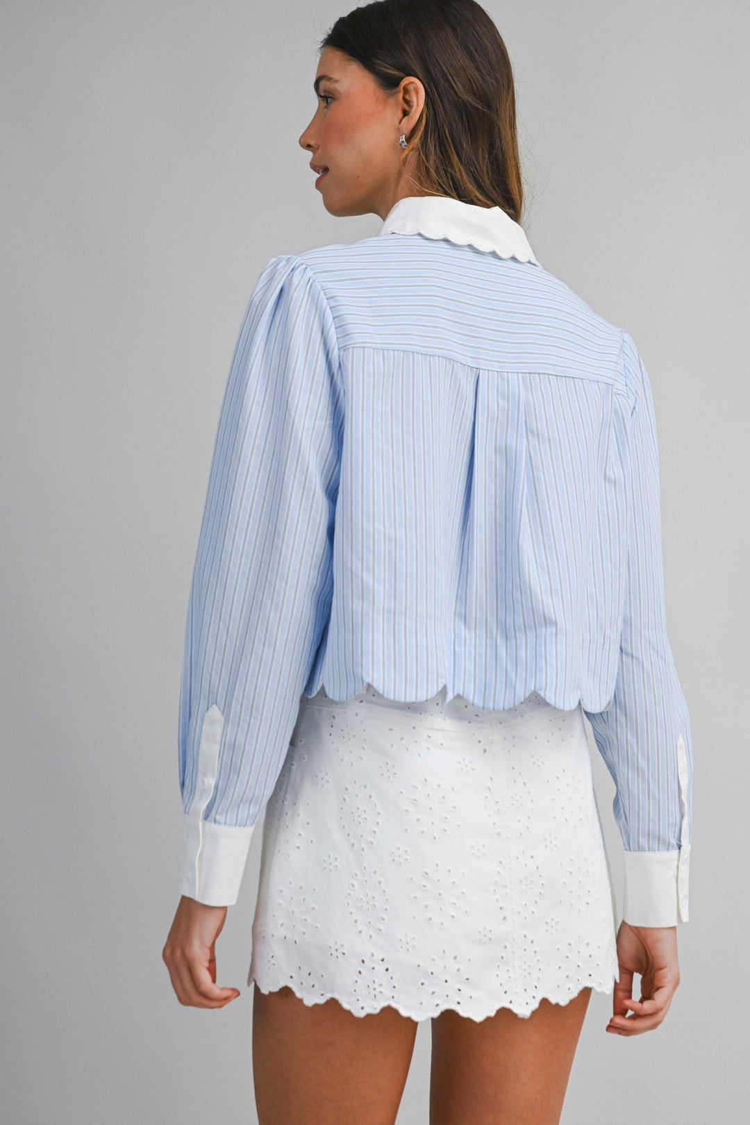 Eyelet Skort