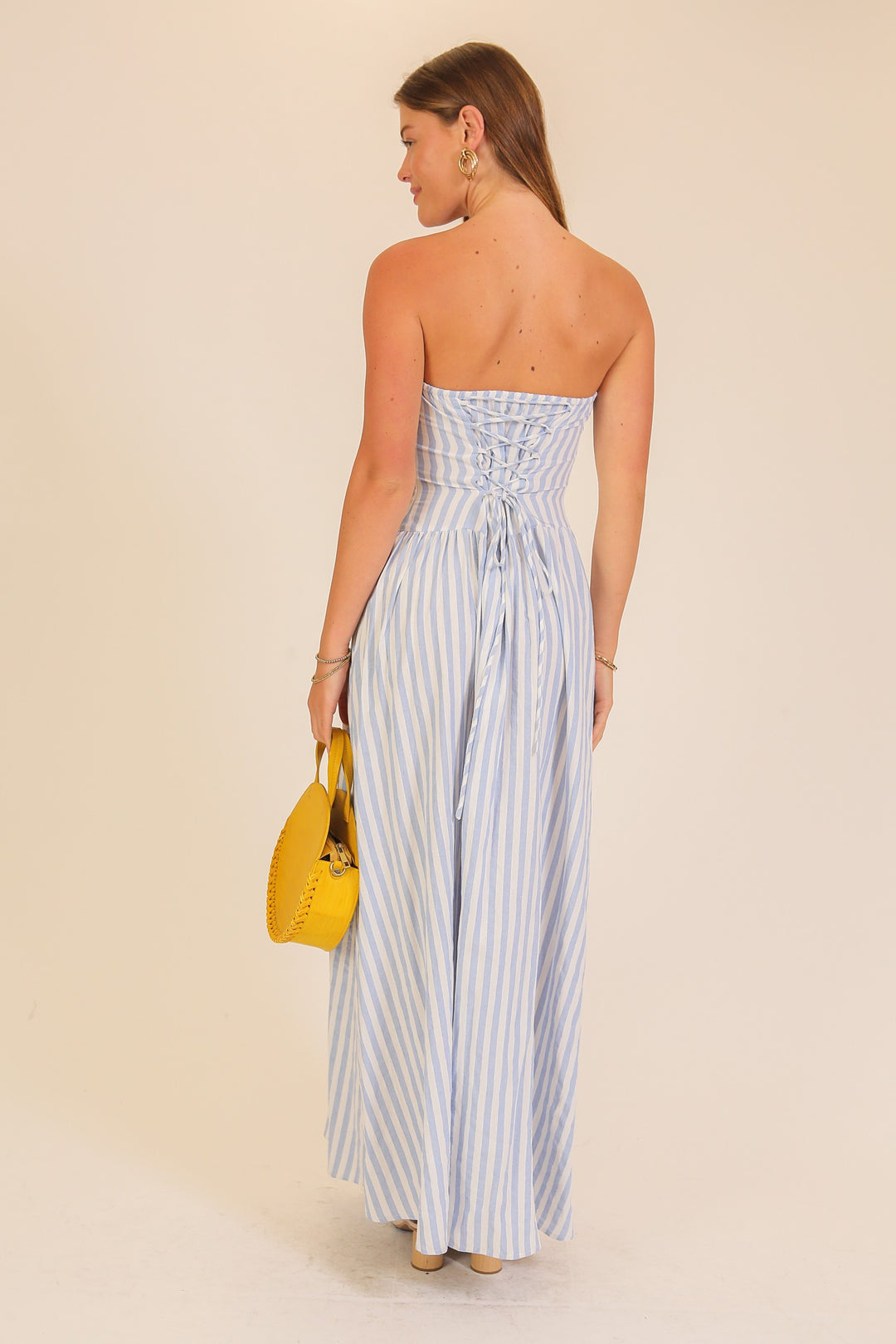 Back Lace Up Dress