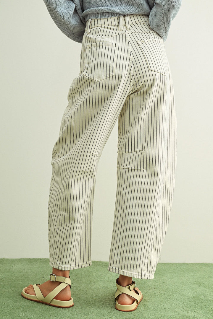 Pinstriped Pants