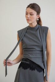 Tie Neck Top