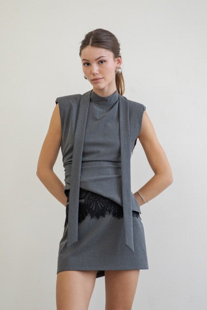 Tie Neck Top