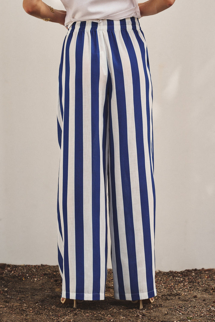 Blue Stripe Pants