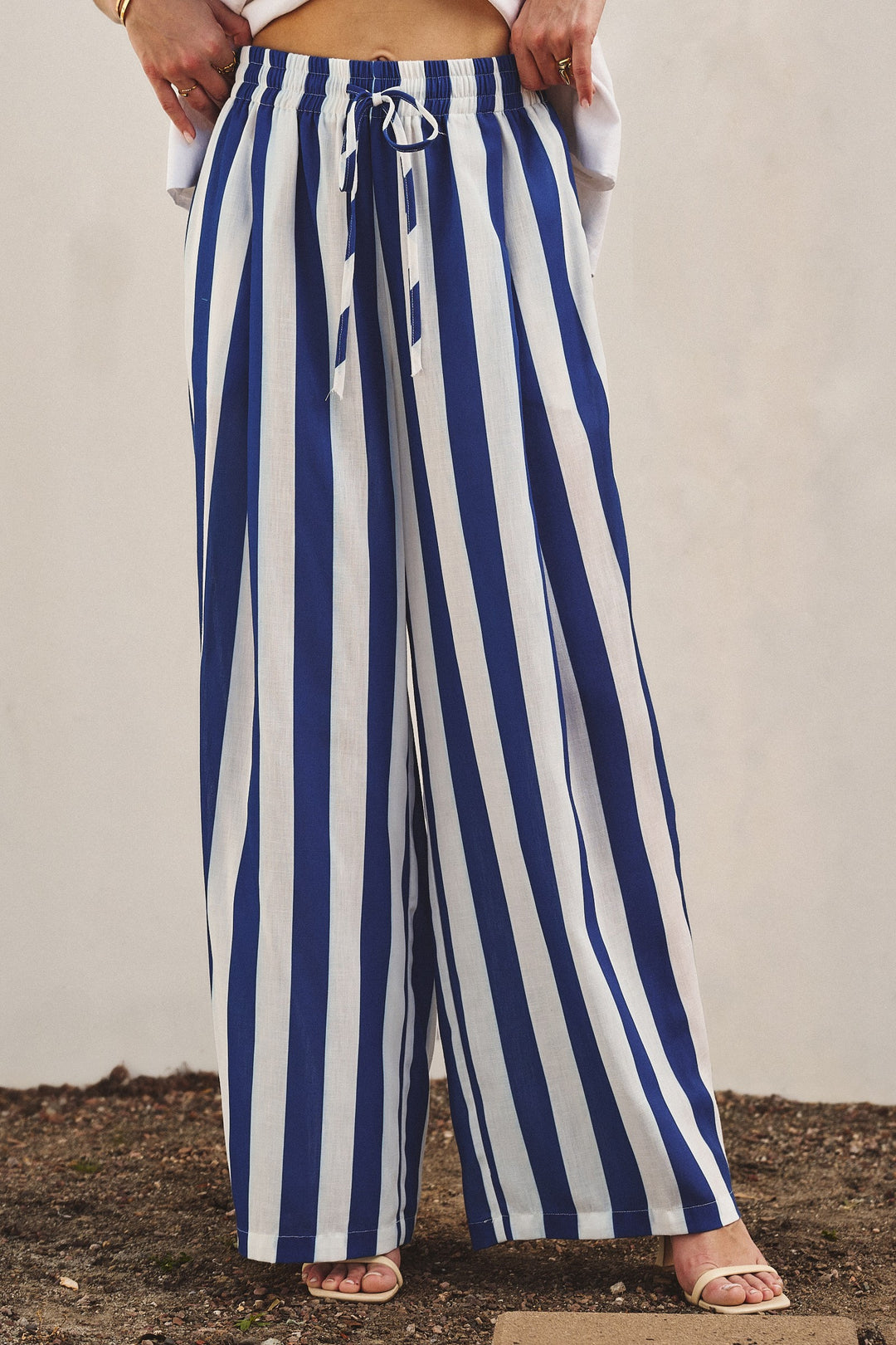 Blue Stripe Pants