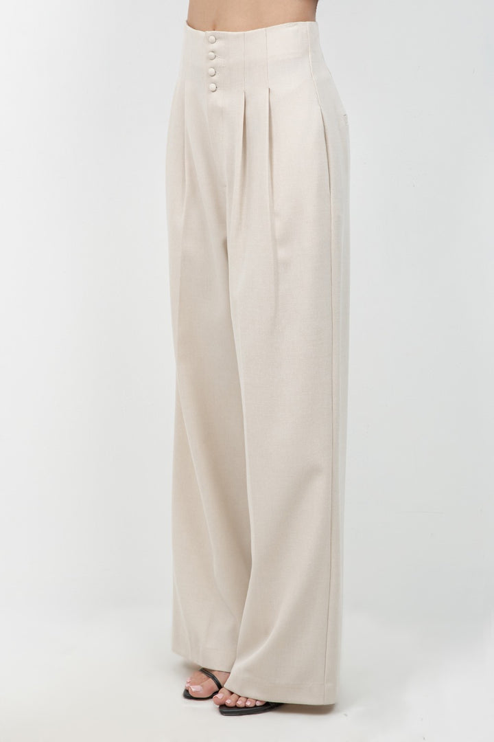 Fitted Waist Pants