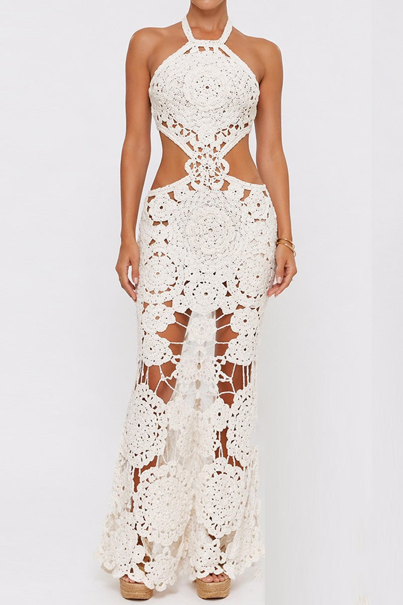 Crochet Maxi Cover Up