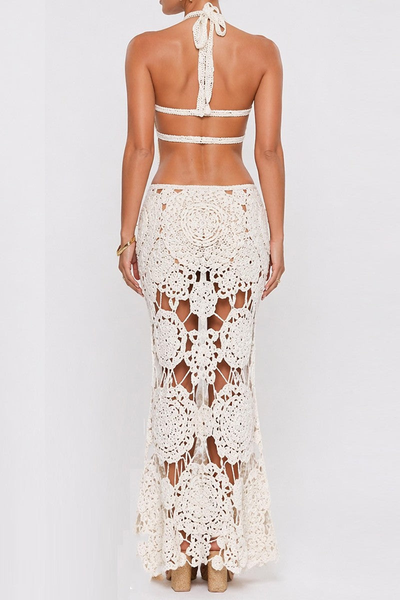 Crochet Maxi Cover Up