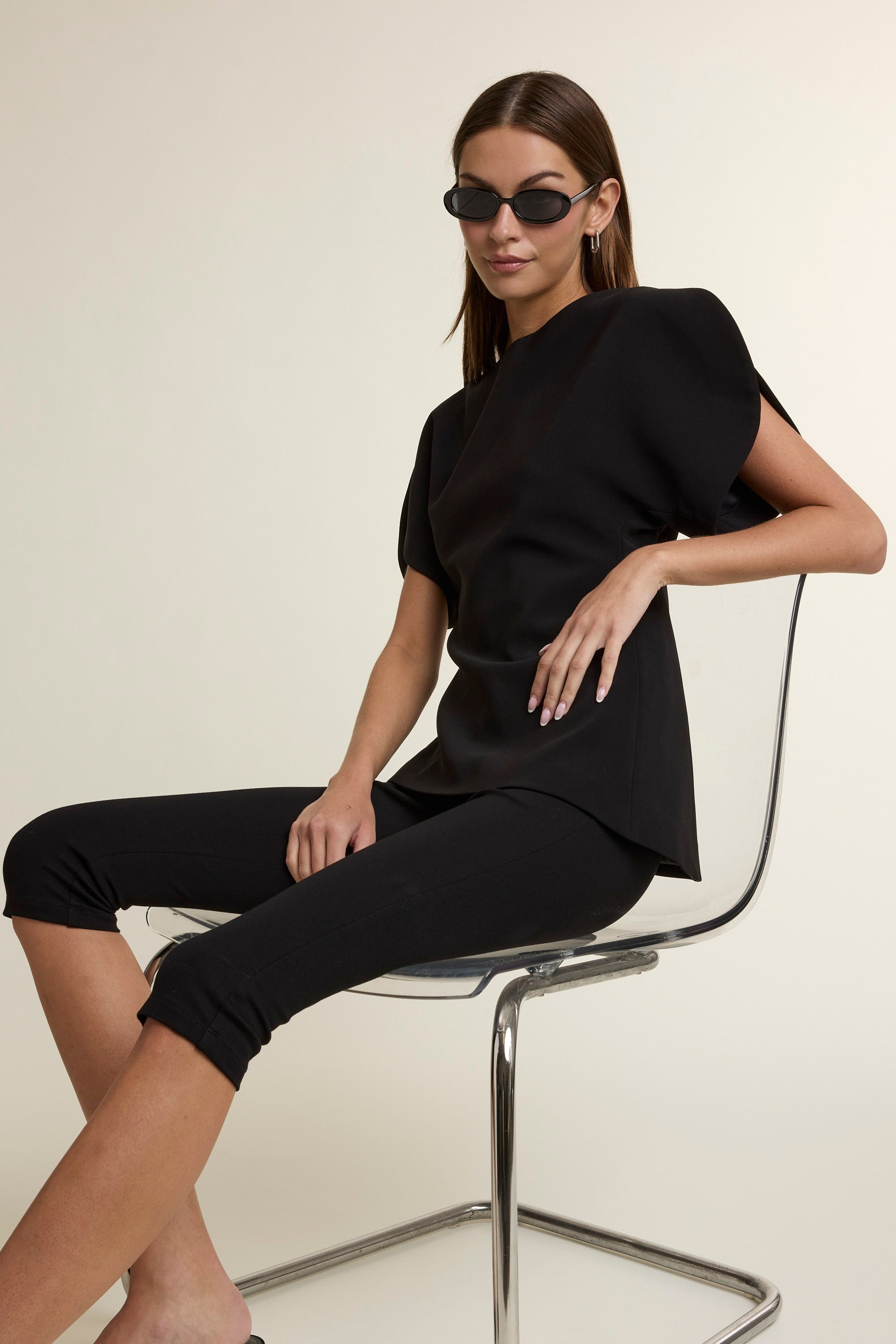 Balloon Sleeves Top