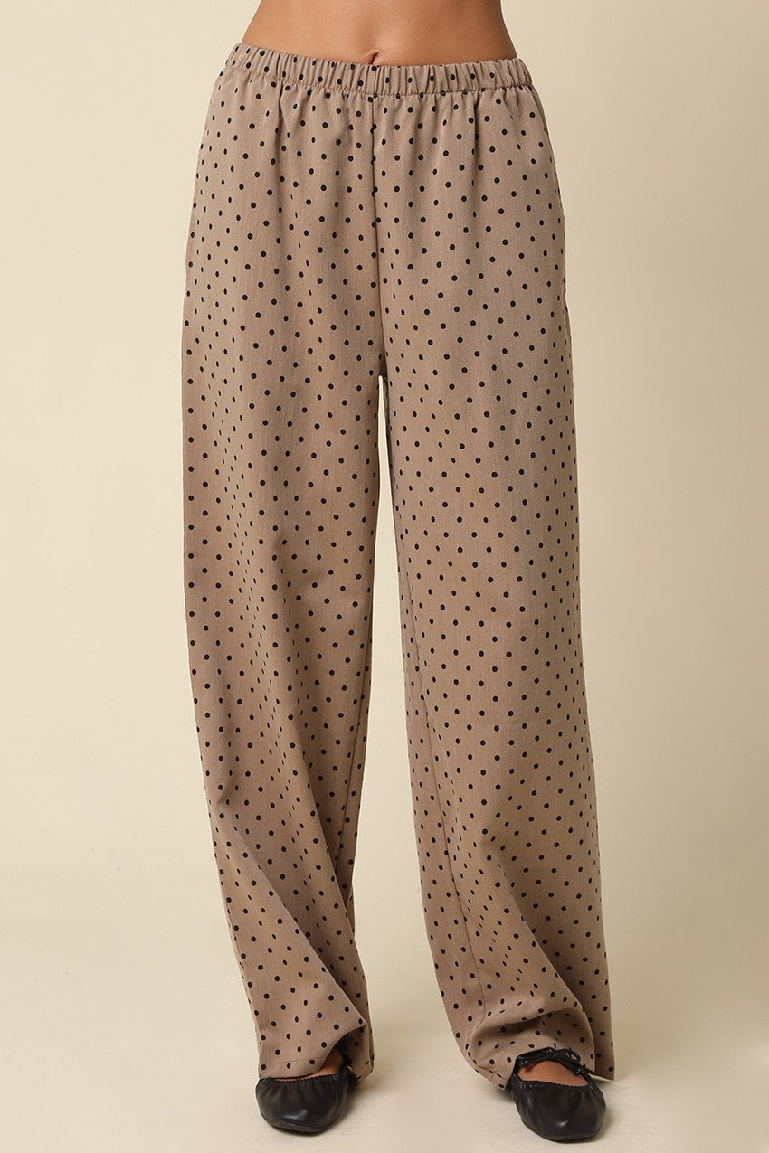 Mocha Dot Pants