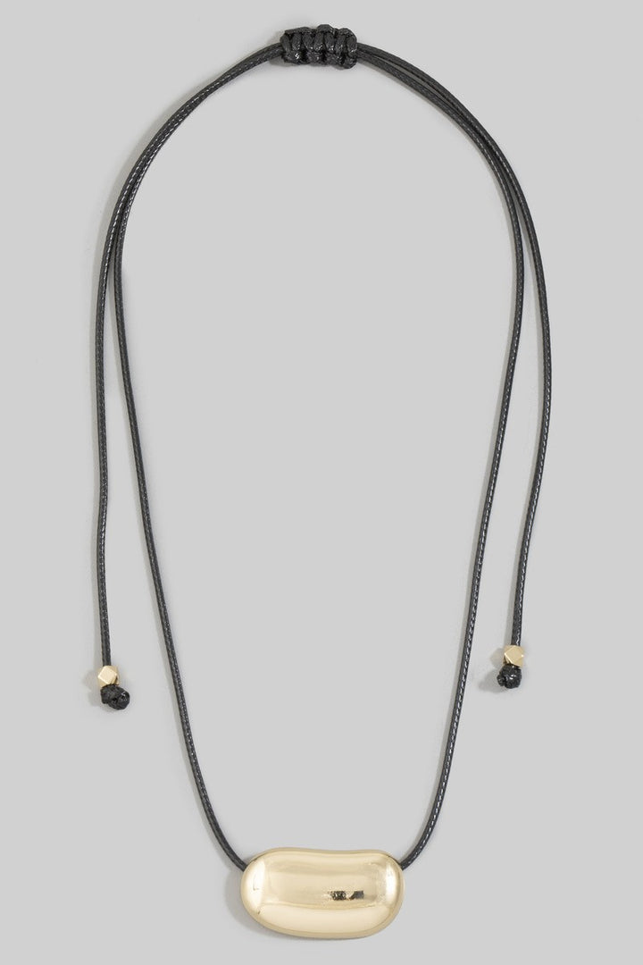 Gold Bean Pendant