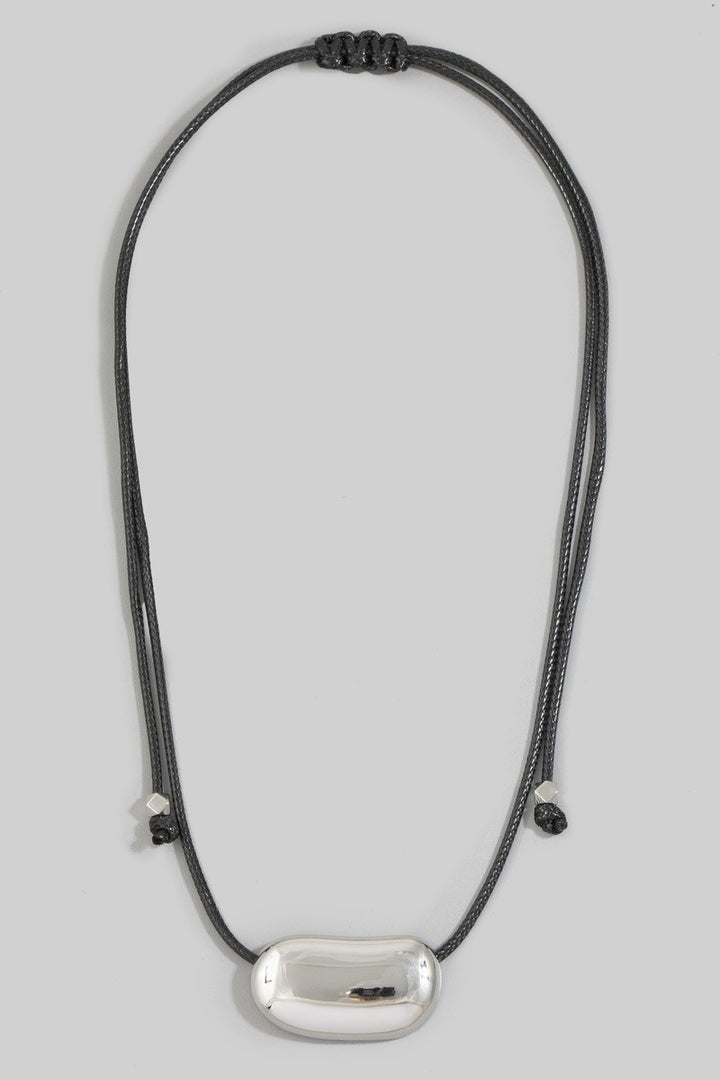 Silver Bean Pendant
